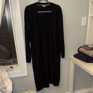 BB Dakota Black Long Cardigan
